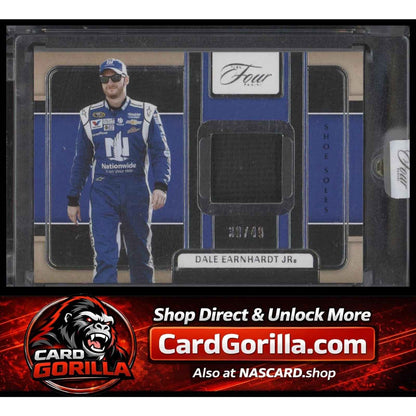 2025 Panini Turn Four #SS-DEJ Dale Earnhardt Jr Shoe Soles #/49