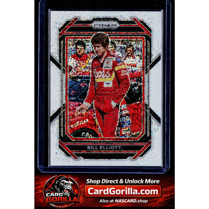 2023 Panini Prizm #36 Bill Elliott White Sparkle Prizm