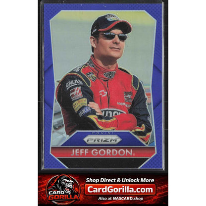 2025 Panini Prizm #165 Jeff Gordon Blue #/199