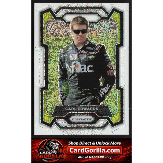 2024 Panini Prizm #70 Carl Edwards White Sparkle