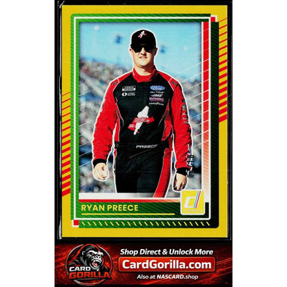 2025 Donruss #82 Ryan Preece Gold #/10