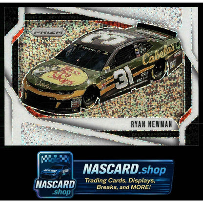 2025 Panini Prizm #140 Ryan Newman White Sparkle