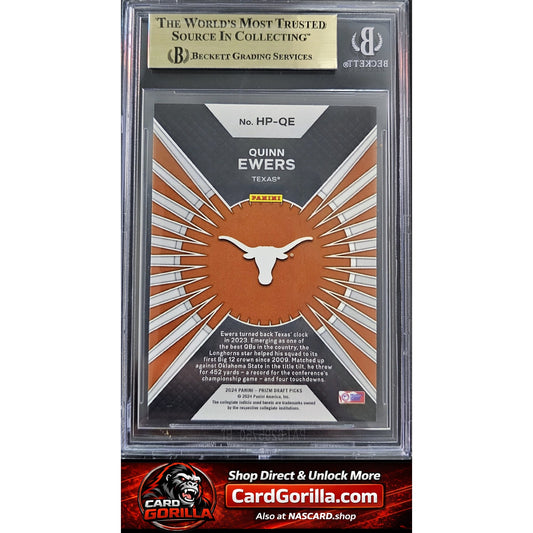 2024 Panini Prizm Draft Picks Hype #15 Quinn Ewers BGS 9.5