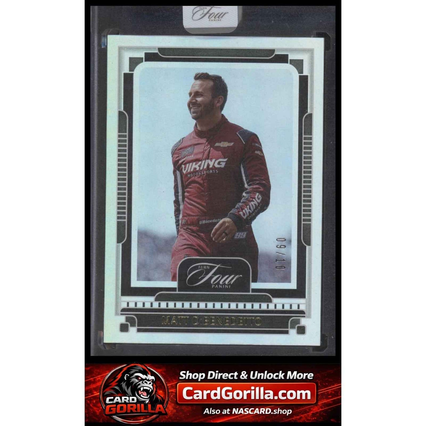 2025 Panini Turn Four #92 Matt DiBenedetto Gold #/10