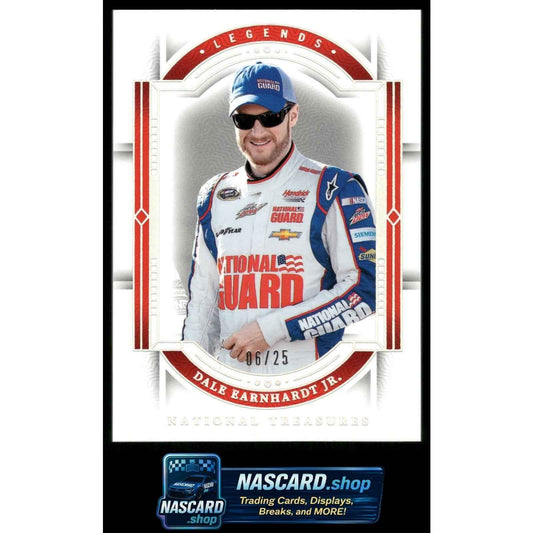 2024 Panini National Treasures #81 Dale Earnhardt Jr Holo Silver #/25