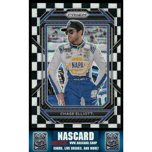 2023 Panini Prizm - Checkered Flag Prizm Chase Elliott #5 /50 - NASCARD.shop