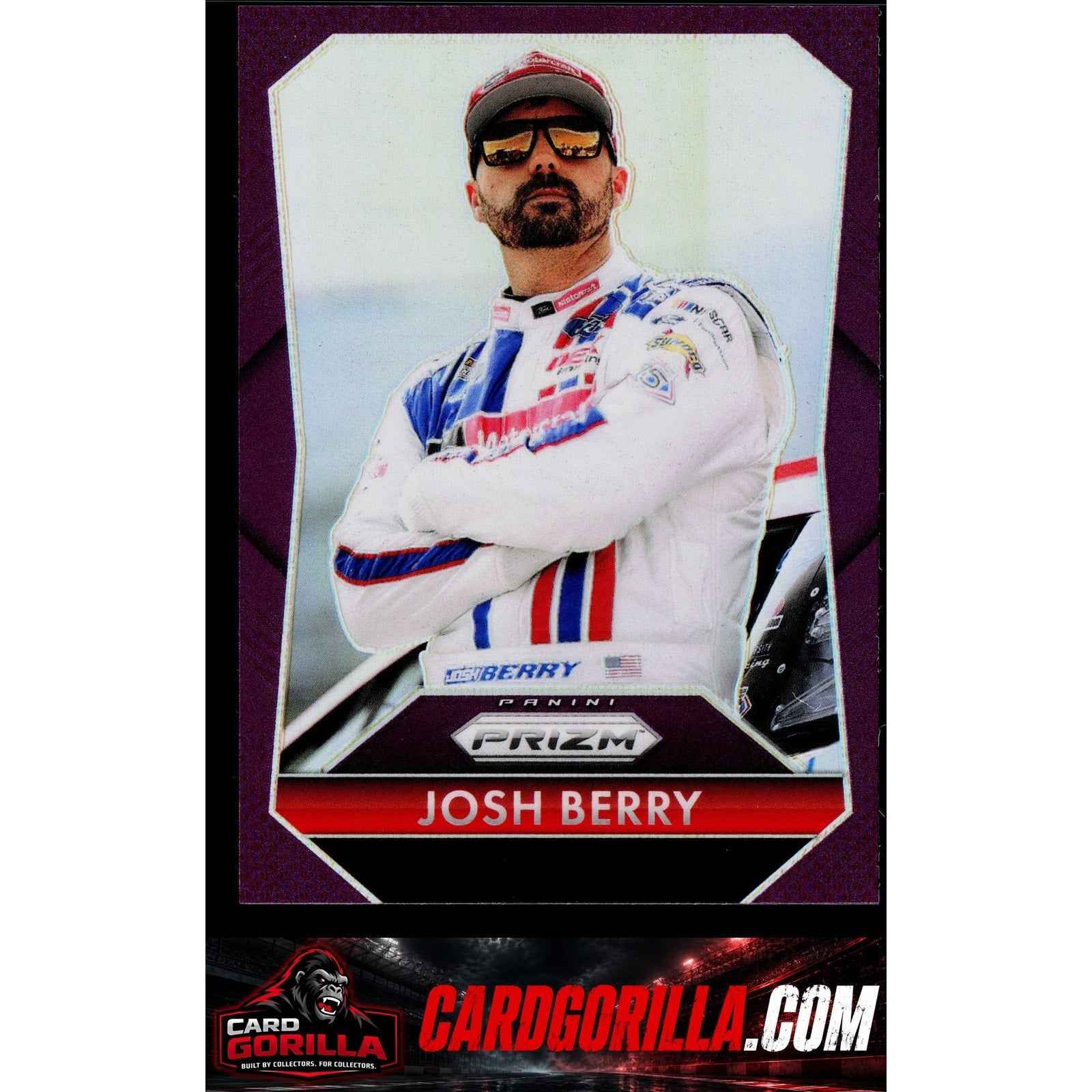 2025 Panini Prizm #171 Josh Berry Purple #/99
