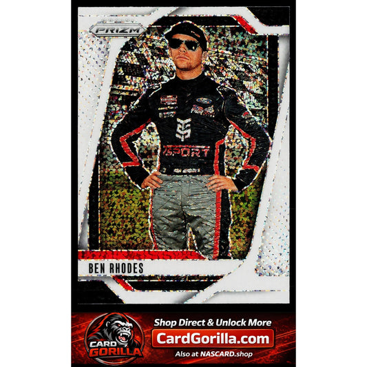 2025 Panini Prizm #54 Ben Rhodes White Sparkle