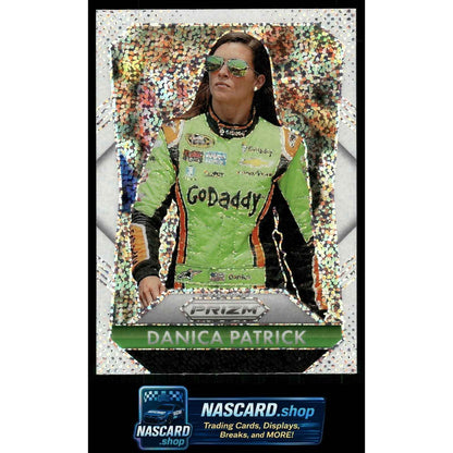 2025 Panini Prizm #188 Danica Patrick White Sparkle