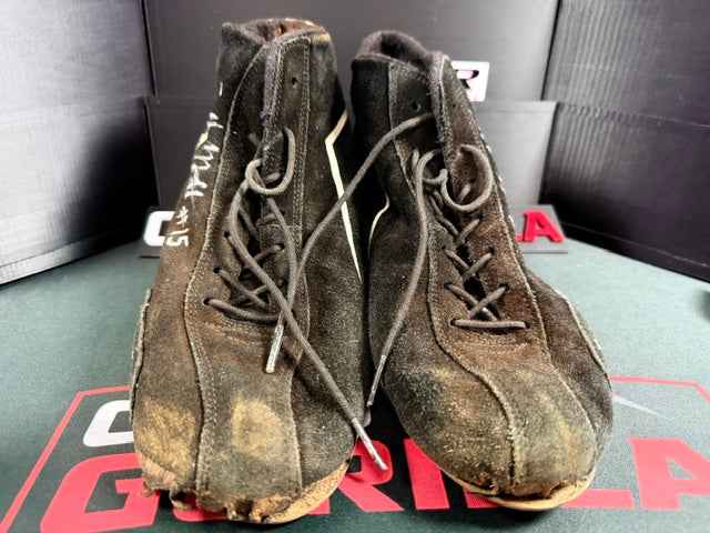 Sally Mott Autographed 2024 Rookie Season Screen & Race-Worn Sabelt Driving Shoes
