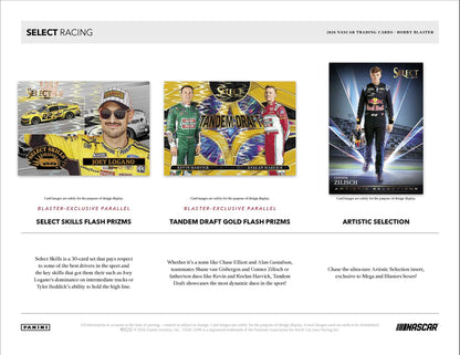COMING SOON! 2026 Panini Select Racing NASCAR Blaster Box