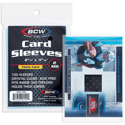 BCW Thick Card Sleeves (100 Pack)