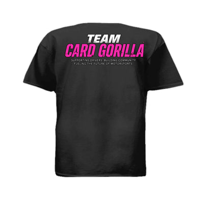 Ariana Jencik | Card Gorilla Youth T-Shirt – Pink Logo