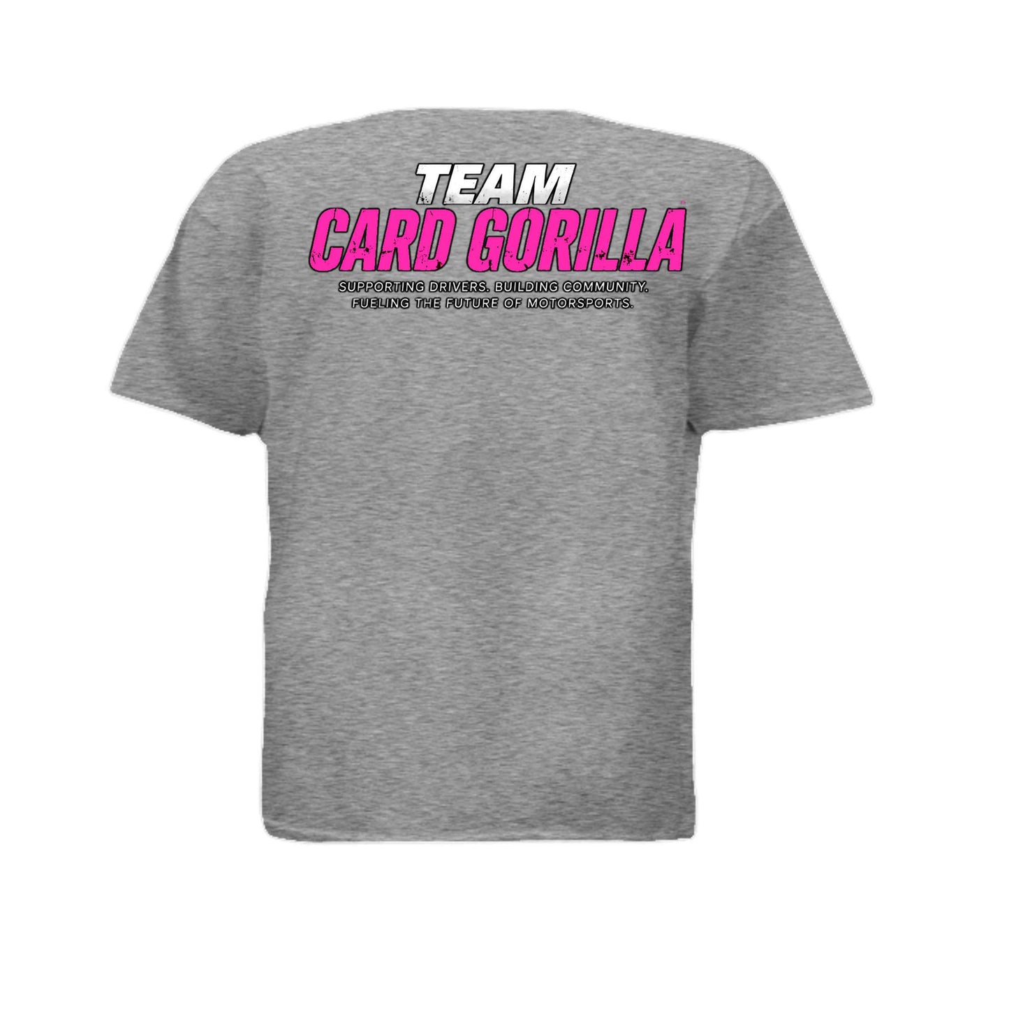 Ariana Jencik | Card Gorilla Youth T-Shirt – Pink Logo