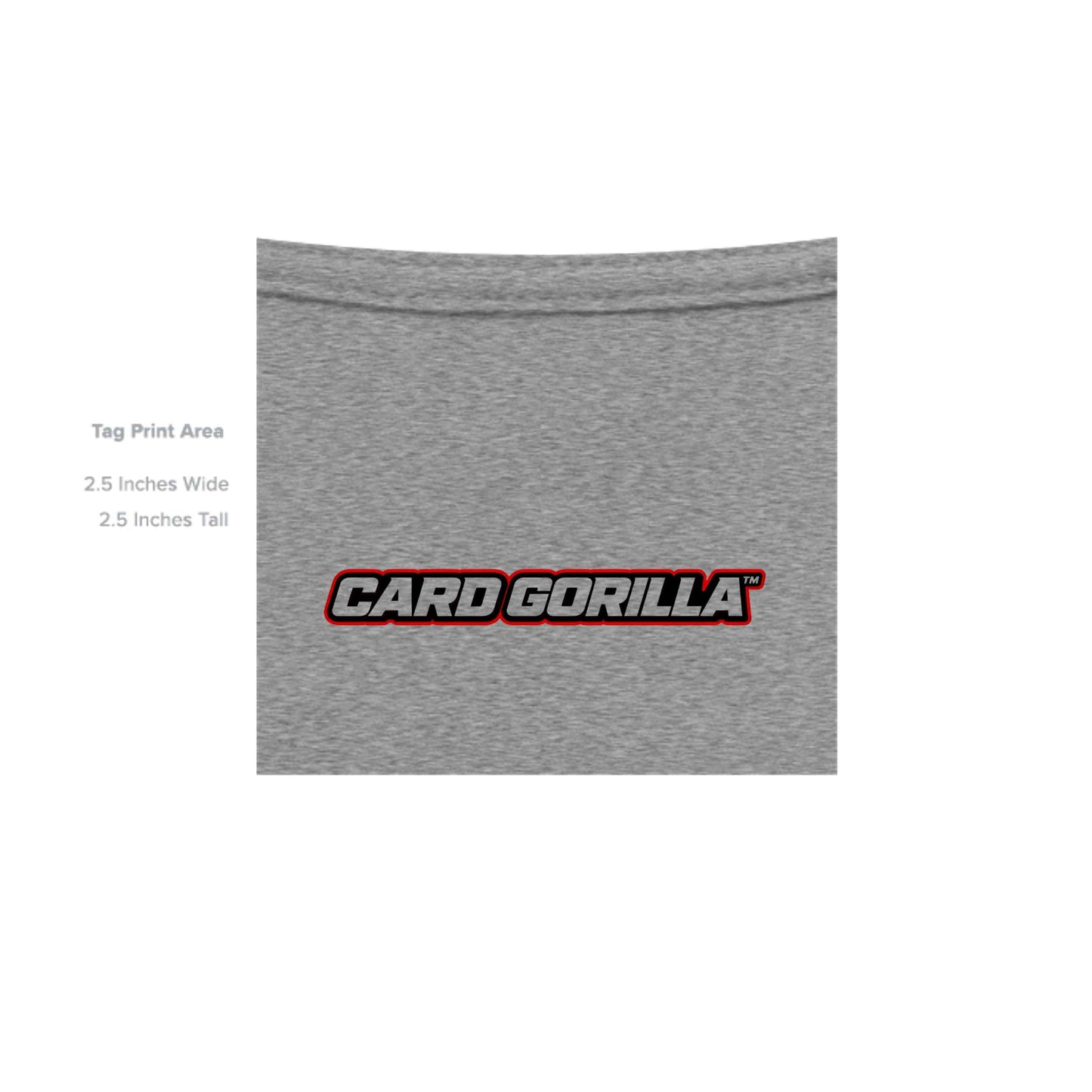 Card Gorilla CG Logo T-Shirt | Gildan Softstyle Unisex Tee
