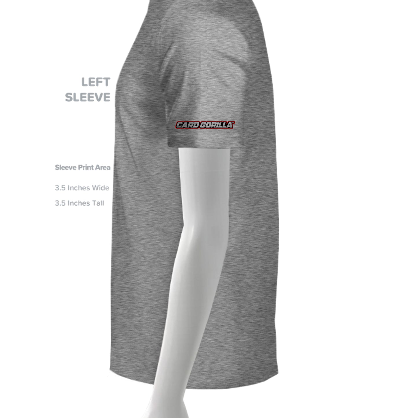 GRAPHITE HEATHER - G640 - SLEEVE_LEFT