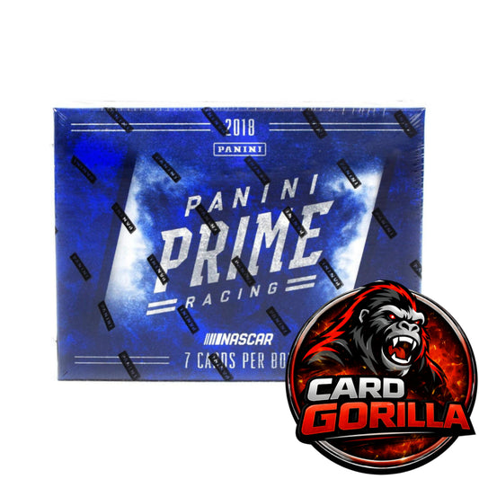 2018 Panini Prime Racing NASCAR Hobby Box - Premium Trading Cards