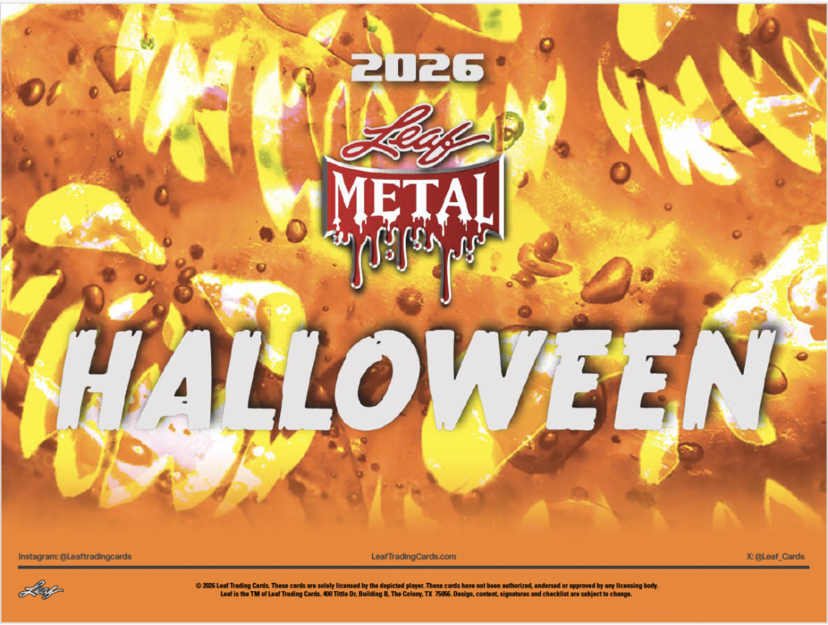 2026 LEAF Metal Halloween Sealed Case - 10 Hobby Boxes