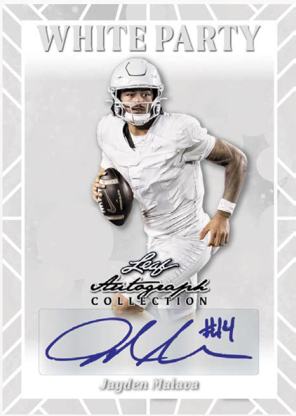 2026 Leaf Autograph Collection Football Jumbo Box